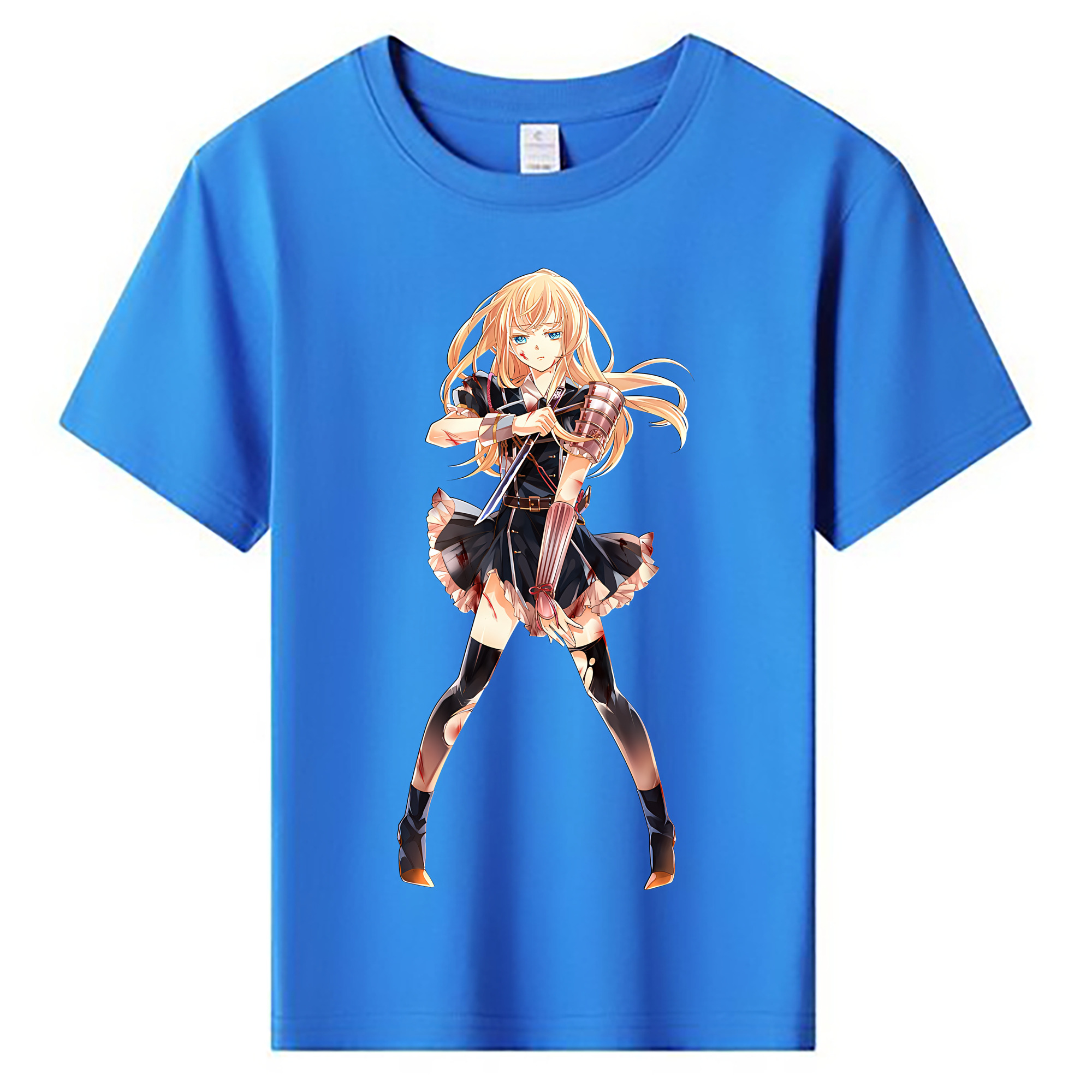 （画像用） 刀剣乱舞 Touken Ranbu 綿100％キッズTシャツ（フロントプリント）